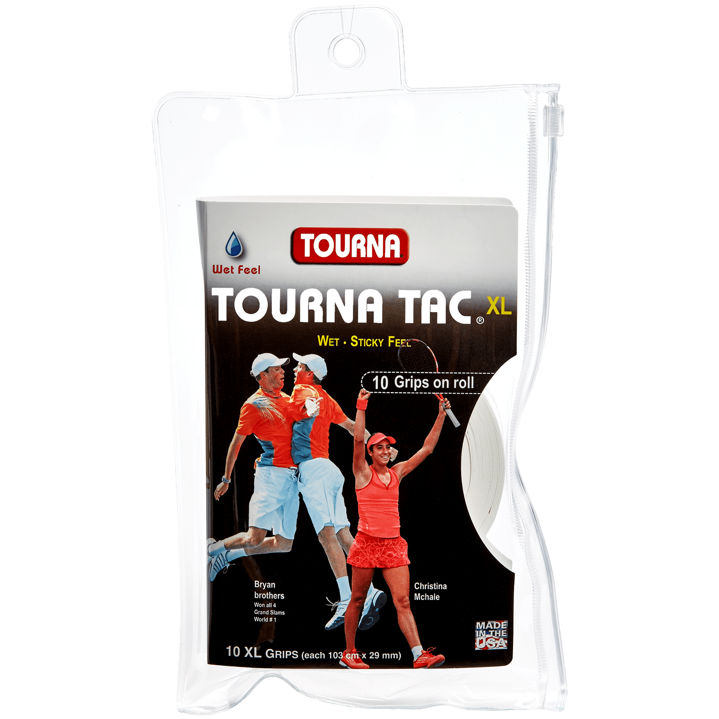 Overgrip Tourna Tac XL (Blanc Pack de 10)