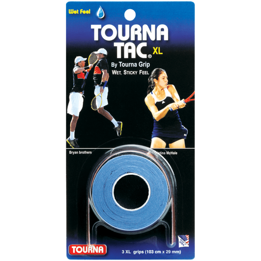 Overgrip Tourna Tac XL (Bleu 1 pièce)