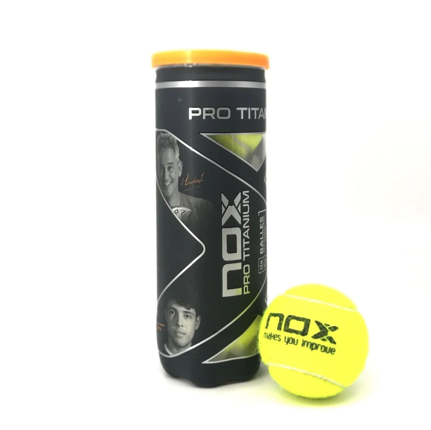 Balles de padel Nox Pro Titanium (3 balles)