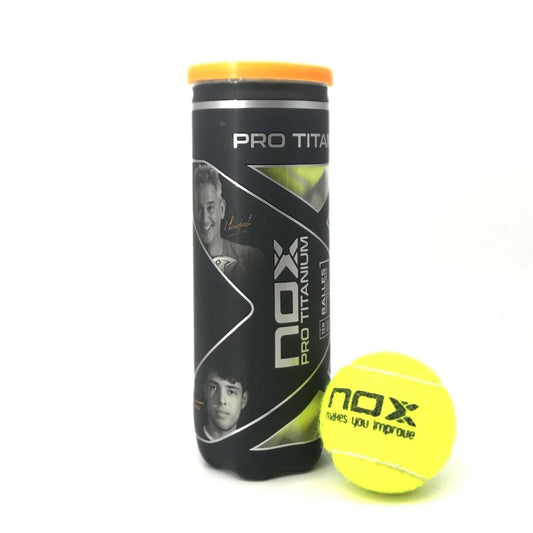 Balles de padel Nox Pro Titanium (3 balles)