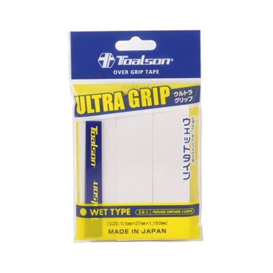 Grip Toalson Ultra (Lot de 3, Blanc)